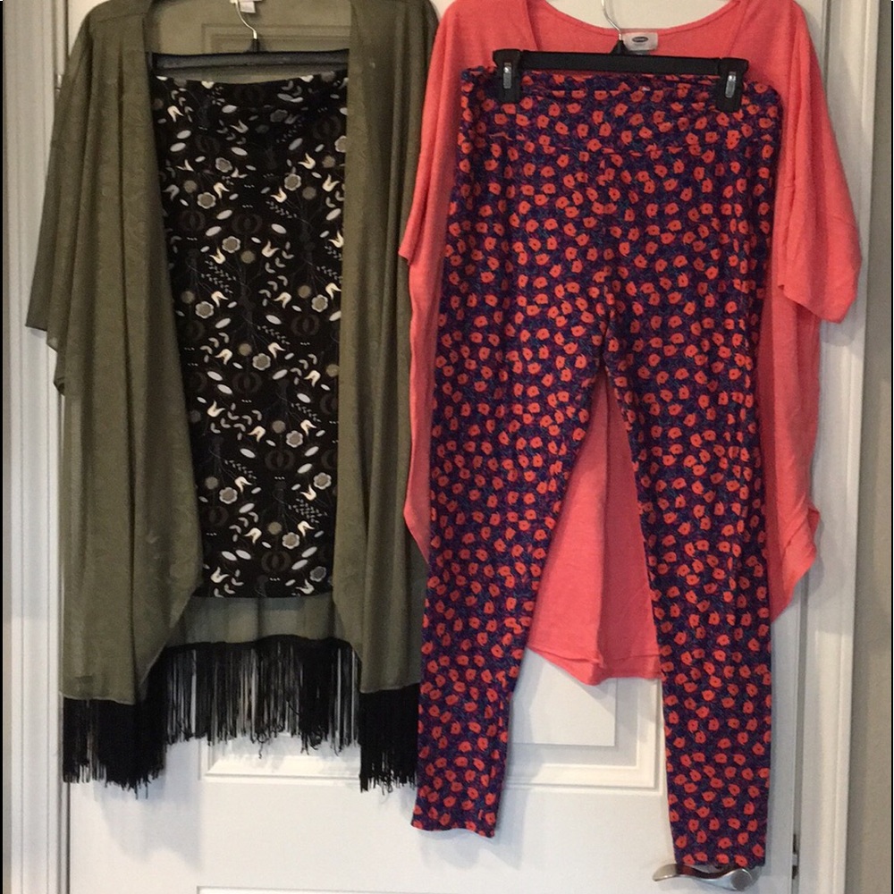 LULAROE 4Piece Lot Size Large